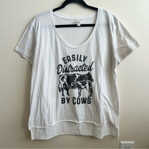 Women’s Funny Cow Shirt XXL